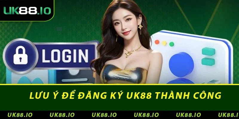 Lưu ý để đăng ký UK88 thành công